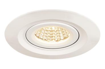 KINI, Outdoor Deckeneinbauleuchte, LED, 3000 K, weiß, 60°, IP65
