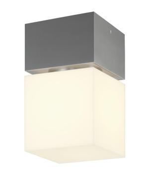 SQUARE, LED Outdoor Deckenaufbauleuchte, IP44, Edelstahl 316, 3000 K