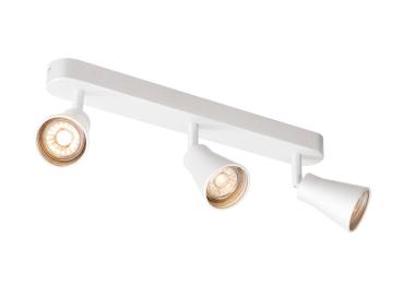 AVO, Indoor Wand- und Deckenaufbauleuchte, QPAR51, weiß, max. 50 W