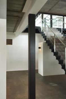 Preview: SOLID CUBE, Wandleuchte, QT14, schwarzer Sandstein, max. 25 W