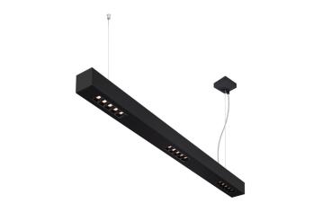 Q-LINE®, LED Indoor Pendelleuchte, 1 m, BAP, schwarz, 3000 K