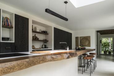 Q-LINE®, LED Indoor Pendelleuchte, 1 m, BAP, schwarz, 3000 K