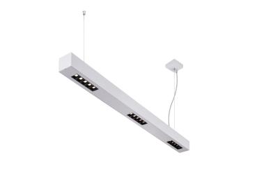 Preview: Q-LINE®, LED Indoor Pendelleuchte, 1 m, BAP, silber, 4000 K