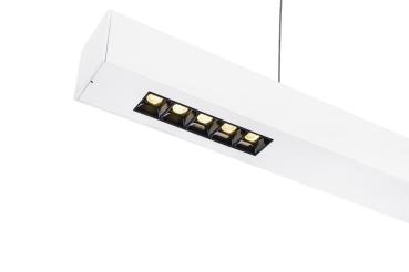 Preview: Q-LINE®, LED Indoor Pendelleuchte, 2 m, BAP, weiß, 4000 K