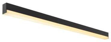 Preview: SIGHT 115, Wand- und Deckenleuchte, 1150 mm, schwarz