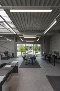 SIGHT TRACK, für Hochvolt-Stromschienen 3Phasen, LED, 3000 K, silbergrau, inkl. 3 Phasen-Adapter