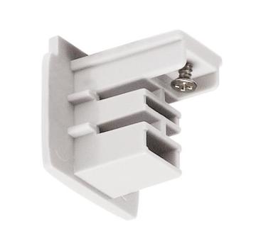 ENDKAPPE, für S-TRACK Hochvolt 3Phasen-Aufbauschiene, verkehrsweiß