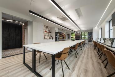 GLENOS, LED, 4000 K, schwarz, 2 m, 85 W