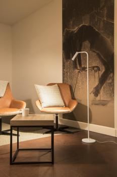 KARPO FL, LED Indoor Stehleuchte, weiß, 3000 K