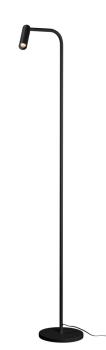 Preview: KARPO FL, LED Indoor Stehleuchte, schwarz, 3000 K