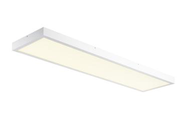 Preview: PANEL, 1200x300 mm LED Indoor Deckenaufbauleuchte, 4000 K, weiß