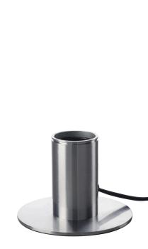 Preview: FITU, Indoor Tischleuchte, alu gebürstet, E27, max. 10 W