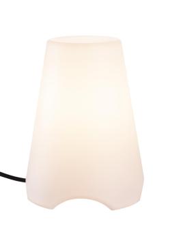 Preview: KIROCONE, Outdoor Tischleuchte, E27, IP44, weiss, max. 60 W