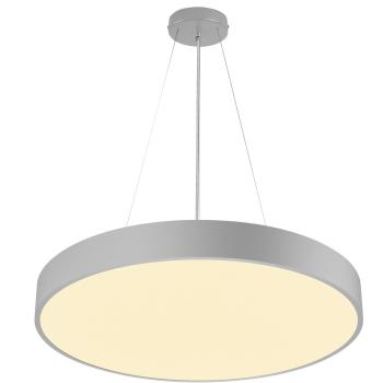 MEDO 60 AMBIENT, LED Indoor Wand- und Deckenaufbauleuchte, DALI, silbergrau, 3000/4000 K