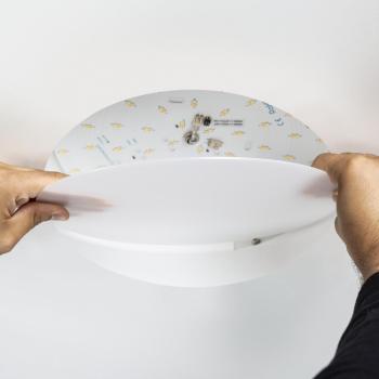 Preview: MEDO 30, LED Indoor Deckeneinbauleuchte, rahmenlose Version, weiß, 3000/4000 K