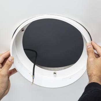 Preview: MEDO 30, LED Indoor Deckeneinbauleuchte, rahmenlose Version, weiß, 3000/4000 K