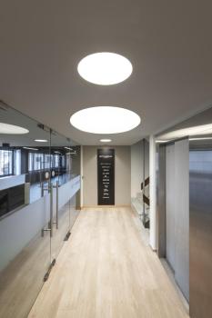 MEDO 40, LED Indoor Deckeneinbauleuchte, rahmenlose Version, weiß, 3000/4000 K