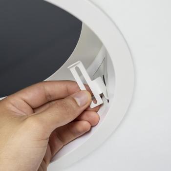 Preview: MEDO 30, LED Indoor Deckeneinbauleuchte, Rahmenversion, weiß, 3000/4000 K