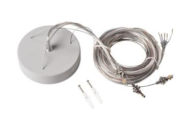 MEDO 5 m Abhängung, silbergrau