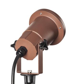Preview: BIG NAUTILUS, Outdoor Erdspießleuchte, rost farbend, IP65 max. 11 W