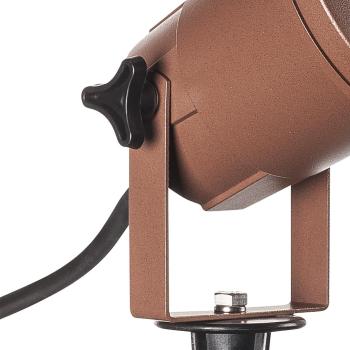 Preview: BIG NAUTILUS, Outdoor Erdspießleuchte, rost farbend, IP65 max. 11 W