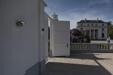 Preview: ANGOLUX SENSOR WL, LED Outdoor Wandaufbauleuchte, IP44, anthrazit, 3000 K