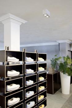 Preview: TRILEDO Double, LED Indoor Deckenaufbauleuchte, weiß, 3000 K, 16 W