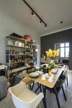 TRILEDO, Indoor Deckenaufbauleuchte, QPAR51, schwarz, max 10 W, rund