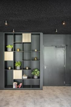 TRILEDO, Indoor Deckenaufbauleuchte, QPAR51, schwarz, max 10 W, rund