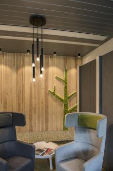 TRILEDO, Indoor Deckenaufbauleuchte, QPAR51, schwarz, max 10 W, rund