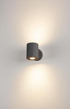 Preview: SITRA UP/DOWN, LED Outdoor Wandaufbauleuchte, anthrazit, IP44, 3000 K