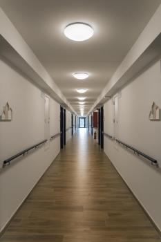 LIPSY® 40, LED Outdoor Wand- und Deckenaufbauleuchte, weiß, IP44, 3000/4000 K