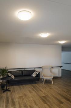 LIPSY® 50, LED Outdoor Wand- und Deckenaufbauleuchte, weiß, IP44, 3000/4000 K