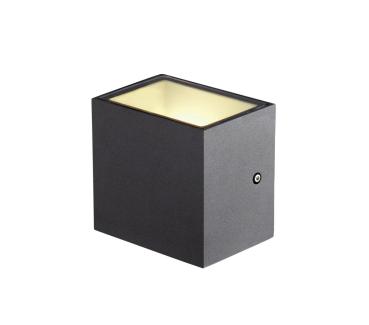 Preview: SITRA S, LED Outdoor Wand- und Deckenaufbauleuchte, anthrazit, IP65, 3000 K, 11 W