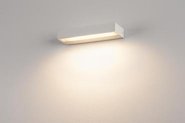Preview: PEMA®, LED Outdoor Wandaufbauleuchte, IP54, weiß, 3000 K