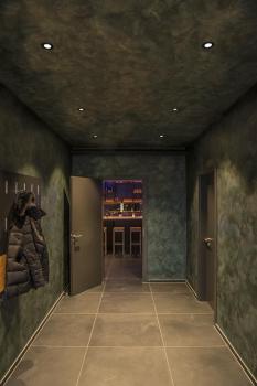 PATTA-I, LED Outdoor Deckeneinbauleuchte, rund DL IP65 schwarz 1800-3000 K