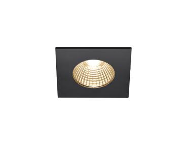PATTA-I, LED Outdoor Deckeneinbauleuchte, eckig DL IP65 schwarz 1800-3000 K