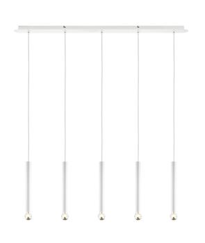 Preview: FITU, Indoor Pendelleuchte, E27, weiß, max. 60 W