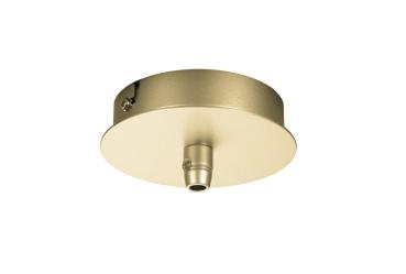 FITU single Rosette, soft gold