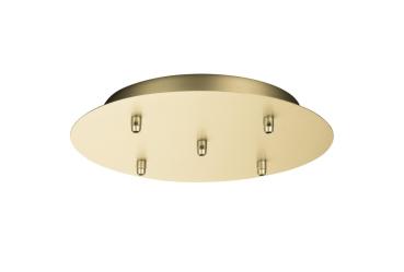 FITU fünfach Rosette, soft gold