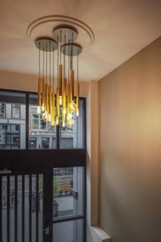 FITU fünfach Rosette, soft gold