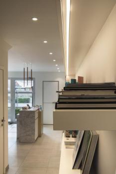 HELIA 30, LED Indoor Pendelleuchte, soft gold, 3000 K, Aufbauversion