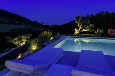 Preview: LED SPIKE, LED Outdoor Erdspießleuchte, anthrazit, IP55, 3000 K, 40°