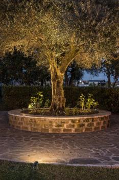 LED SPIKE, LED Outdoor Erdspießleuchte, anthrazit, IP55, 3000 K, 40°