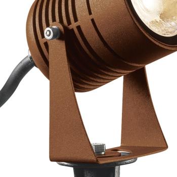 Preview: LED SPIKE, LED Outdoor Erdspießleuchte, rost farbend, IP55, 3000 K, 40°