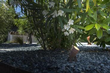 Preview: LED SPIKE, LED Outdoor Erdspießleuchte, rost farbend, IP55, 3000 K, 40°