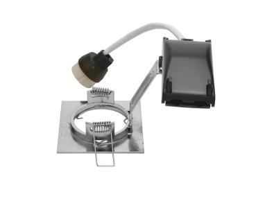 Preview: PIKA, Indoor Deckeneinbauleuchte, chrom, starr, max. 50 W