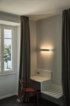 Preview: ARLINA 60, Indoor LED Wandaufbauleuchte alu 3000 K