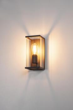 QUADRULO, E27 Outdoor Wandaufbauleuchte anthrazit