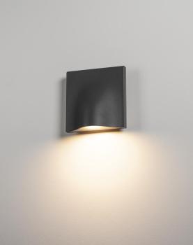 VILUA L, Outdoor Wandaufbauleuchte anthrazit 3000 K IP54 100° 810 lm